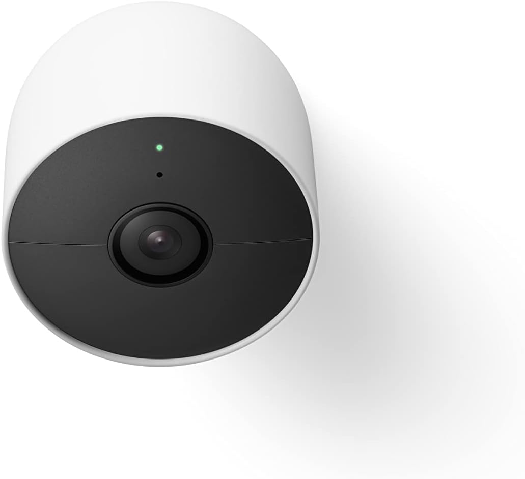 Google Nest Security Cam (Wired) - 2nd Generation - Snow