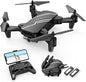 DEERC D20 Mini Drone Foldable for Kids with 720P HD FPV Camera Remote Control Toys Gifts for Boys Girls with Tap Fly,Auto Hover,Voice/Gesture Control,Speed Adjustment,2 Batteries,3D Flip