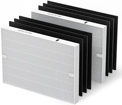 AP-1512HH Air Purifier Replacement Filter Set for Coway Airmega AP-1512HH and and Airmega 200M air Purifier, 2 HEPA and 6 Carbon Filters Compared to Part #3304899