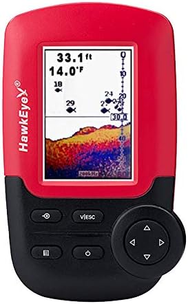 HawkEye FT1PXC Fishtrax Fish Finder with HD Color Virtuview Display