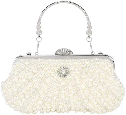 DTGN Clutch Purse Evening Clutch Bag Handbag Cross Body Bag for Women Formal Wedding Club