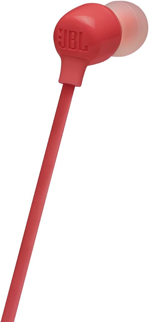 JBL Tune 125BT Wireless in-Ear Bluetooth Headphones, 16 Hour Playtime - White