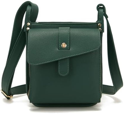 Lexiyat Crossbody Purses for Women Trendy Cell Phone Bag Leather Shoulder Handbags with Card Slots