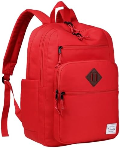 School Backpack for Men Women,Vaschy Lightweight School Bag Bookbag Casual Daypack for High School/College/Teens/Travel/Work