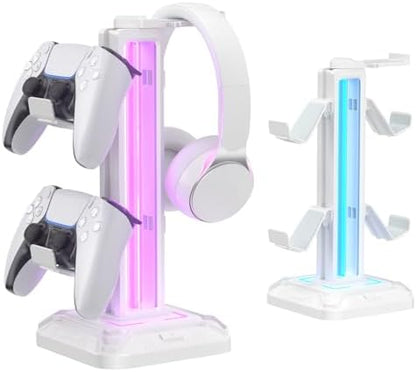 Purilite Select RGB Headphone &amp; Controller Stand