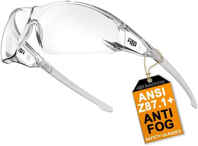 S239 Protective Clear gray small Safety Glasses women men protecting eyes from wind dust pickleball bike riding cycling running