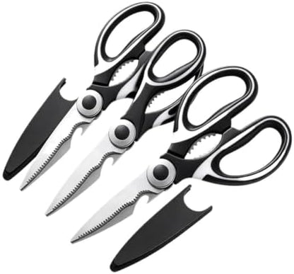 Stainless Steel Kitchen Scissors | For Cutting Fish Meat Chicken Bones Pizza(20pcs)