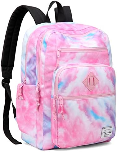 School Backpack for Men Women,Vaschy Lightweight School Bag Bookbag Casual Daypack for High School/College/Teens/Travel/Work