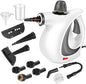Handheld Pressurized Steam Cleaner with 12 pcs Accessories, Portable Steamer for Cleaning, Steam Cleaner for Home Use, Steamer for Cleaning Car, Furniture, Floor, Upholstery, Grout and Tile, Deep Gray