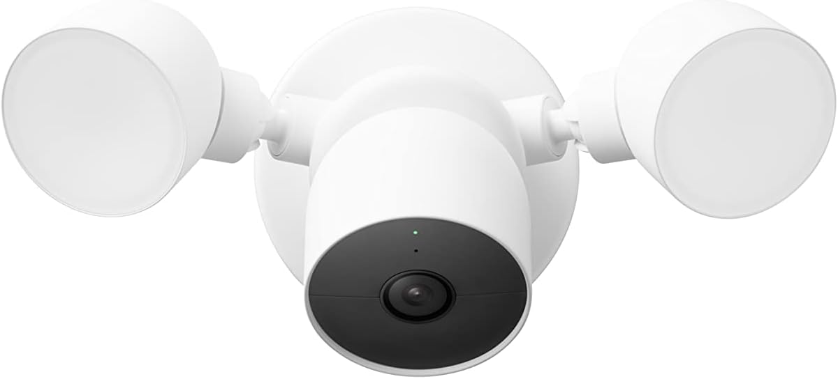 Google Nest Security Cam (Wired) - 2nd Generation - Snow