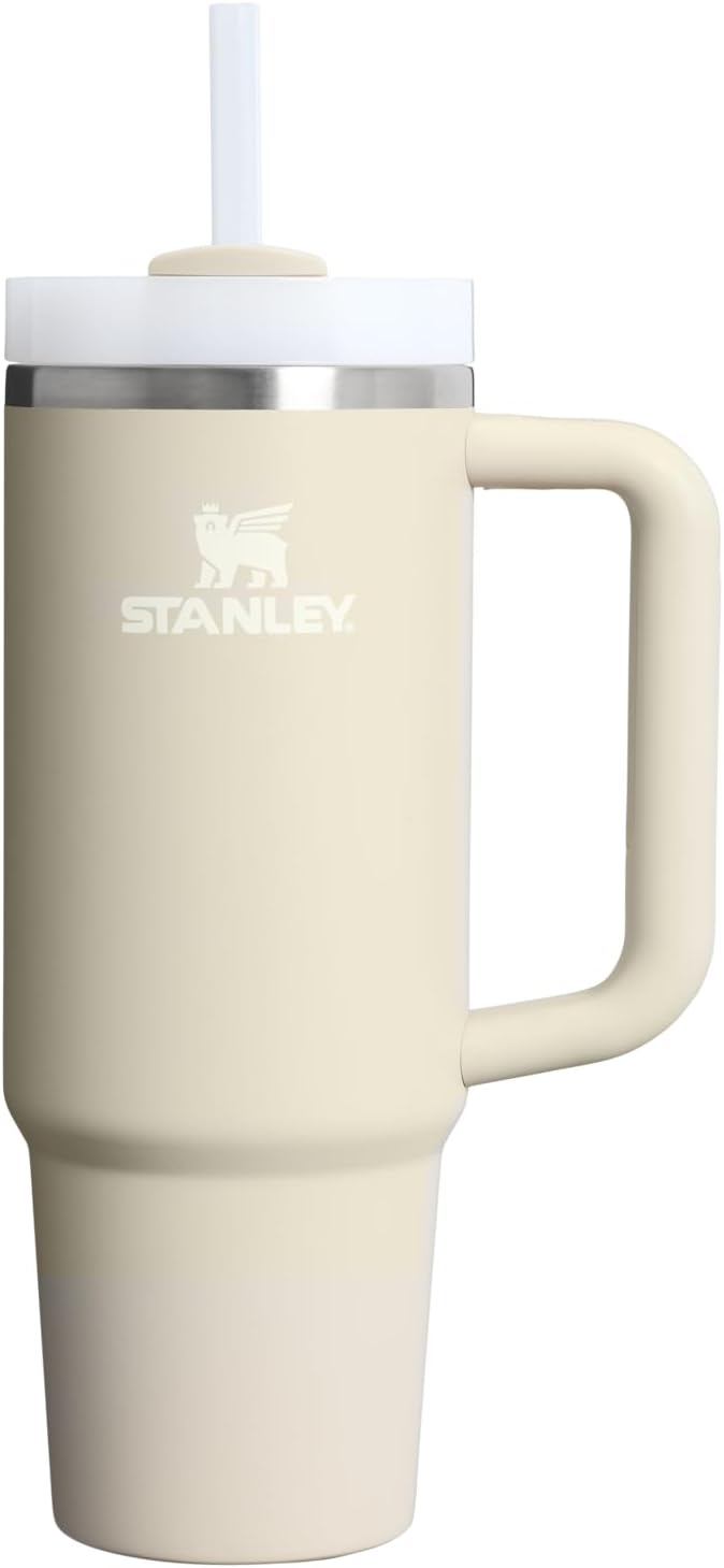 Stanley Quencher H2.0 Tumbler with Handle and Straw 30 oz | Flowstate 3-Position Lid | Cup Holder Compatible for Travel | Insulated Stainless Steel Cup | BPA-Free | Exclusive Lupine