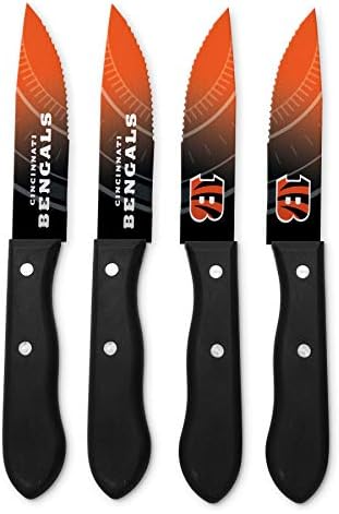 The Sports Vault by Inglasco NFL Chicago Bears Steak Knives