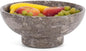 Handmade Marble Fruit Bowl | Decorative Serving Bowl | Kitchen Countertop Bowl | Round Fruit Bowl | Home Décor Bowl - PuriLite