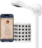 Pro Smart Baby Monitor | 1080p HD Wi-Fi Camera | Breathing Band | Sleep Tracking | 2-Way Audio | Floor Stand | White