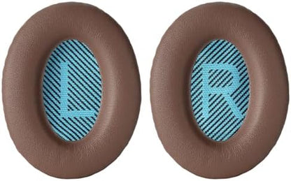 Replacement Ear Pads Earpads for Bose QuietComfort QC 2 15 25 35 Ear Cushion for QC2 QC15 QC25 QC35 SoundLink SoundTrue Around-Ear II AE2 (Black)