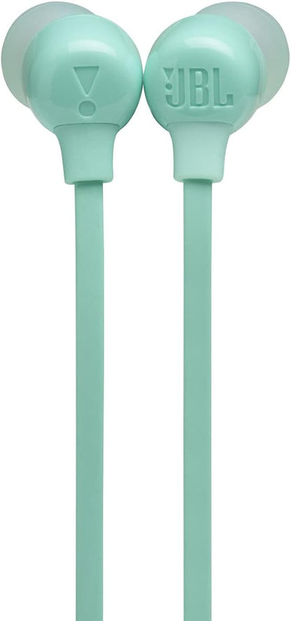 JBL Tune 125BT Wireless in-Ear Bluetooth Headphones, 16 Hour Playtime - White