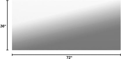 Keonjinn 40 x 32 Inch LED Bathroom Mirror with Acrylic, Backlit Mirror Anti-Fog, Lighted Bathroom Mirror for Wall, CRI90 High Definition Dimmable Large Makeup Mirror(Horizontal/Vertical)