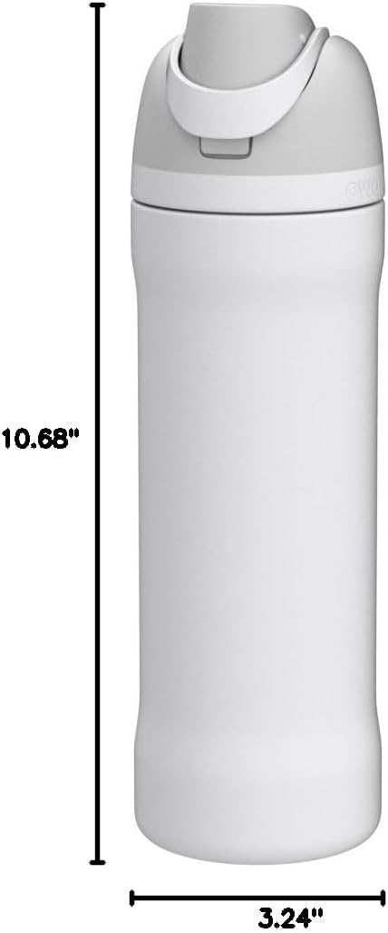 Owala Kids FreeSip Insulated Stainless Steel Water Bottle with Straw, BPA-Free Sports Water Bottle, Great for Travel, 16 oz, Celestial Sphere