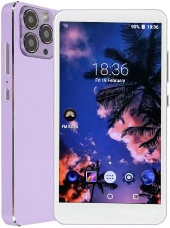 Jectse MP4 Music Player HiFi Sound Connectivity for 5.0 Inch HD Screen Metal Black Sports Enthusiastic (Purple)