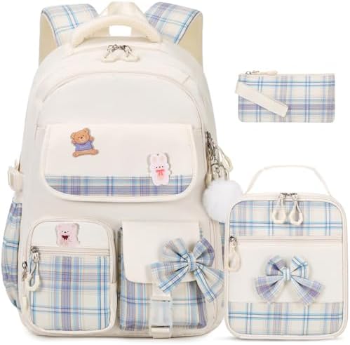 ACESAK Girls Backpack - 3PCS Backpack for Girls Cute School Backpacks for Girls Kindergarten