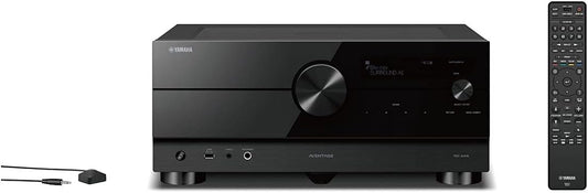 Yamaha RX-A4A AVENTAGE 7.2-Channel AV Receiver – 8K and 4K/120 HDMI, eARC, Dolby Atmos, DTS:X, Auro-3D, Surround:AI, Wi-Fi, Bluetooth, MusicCast - PuriLite