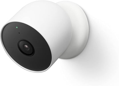 Google Nest Security Cam (Wired) - 2nd Generation - Snow