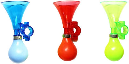 3 Piece Manually Bike Bugle Loudspeaker Siren Hooter Snail Air Horn Bike Horn for Cart Kids Bicycle