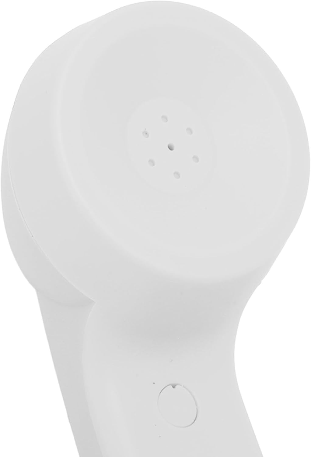 Qiilu Retro Telephone Handset for Mobile Phones - Rechargeable Radiation Proof Handset Receiver with USB Charging (Red)