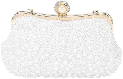 DTGN Clutch Purse Evening Clutch Bag Handbag Cross Body Bag for Women Formal Wedding Club Party