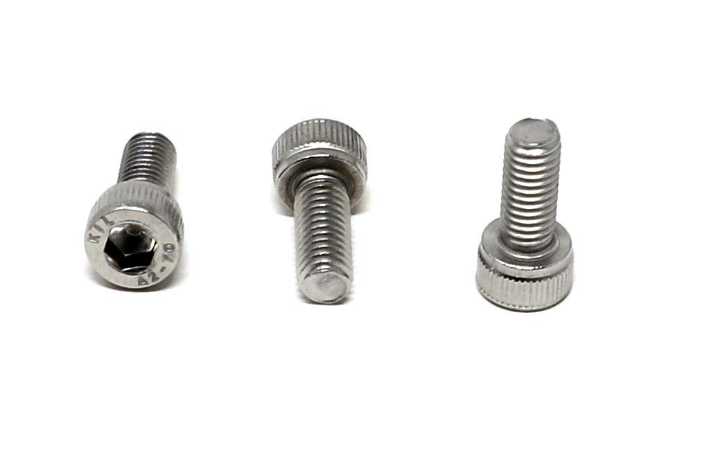 iexcell 25 Pcs M6 x 20mm Thread Pitch 1 mm Stainless Steel 304 Hex Socket Head Cap Screws Bolts Kit