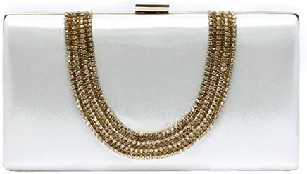 Ankoee Ladies Envelope Clutch Bag Evening Bag Bridal Wedding Bag Handbag Prom Clutches Handbag