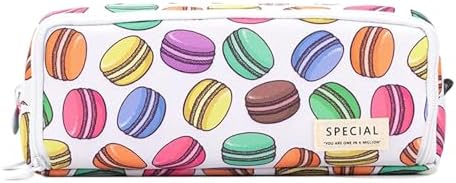 Big Capacity Pencil Case, OLIYuMi 3 Compartment Pencil Pouch Pencil Bag Storage Box Stationery Organizer Makeup Bag with Zipper Closure for Student Office College Boys and Girls (Pink)
