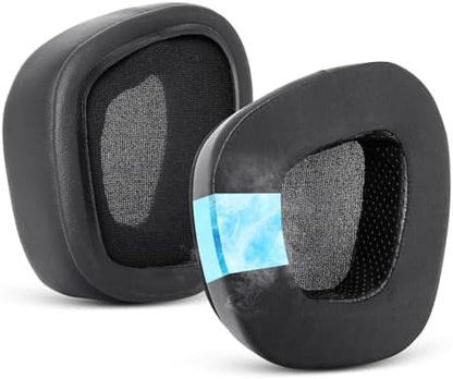 GVOEARS Replacement Ear Pads Cushions for Corsair Void/Void Pro/Void Pro RGB/Void Pro RGB SE/Void Pro Elite/RGB Wireless Earpads Gaming Headsets, Mesh Fabric with Soft Protein Leather(Black)
