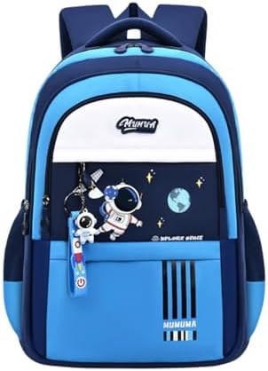 MITOWERMI Astronaut-space Backpack for Boys-Girls Elementary Middle School Bags for Girls Kids Bookbag
