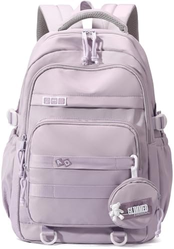 Armbq Kids Backpack for Girls Aesthetic School Backpack for Teen Girls Elementary Middle School Bookbag