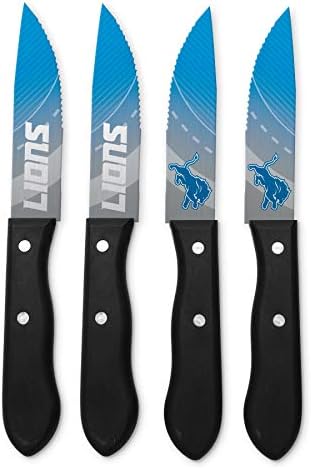 The Sports Vault by Inglasco NFL Chicago Bears Steak Knives
