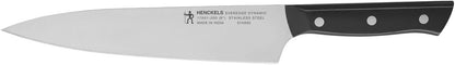 HENCKELS Everedge Dynamic 14 Piece Serrated Stainless Steel Knife Block Set - Professional Cutlery Set, Knives for Chopping, Slicing, Dicing & Cutting, Dishwasher Safe, Rubberwood in Brown