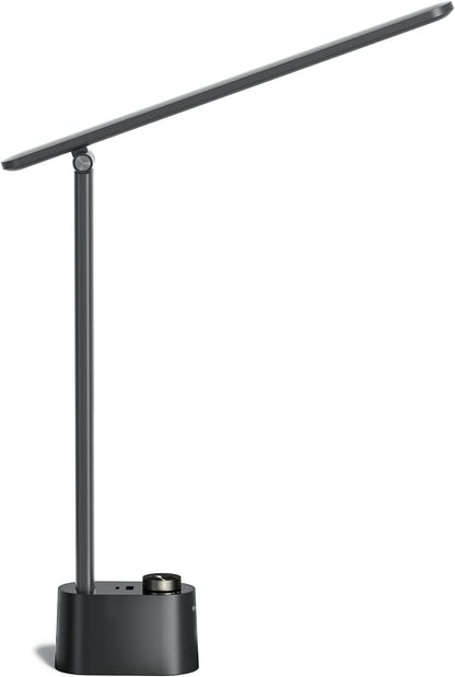 Honeywell HWT-H01 LED Desk Lamp, Foldable & Stepless Dimmable, Black