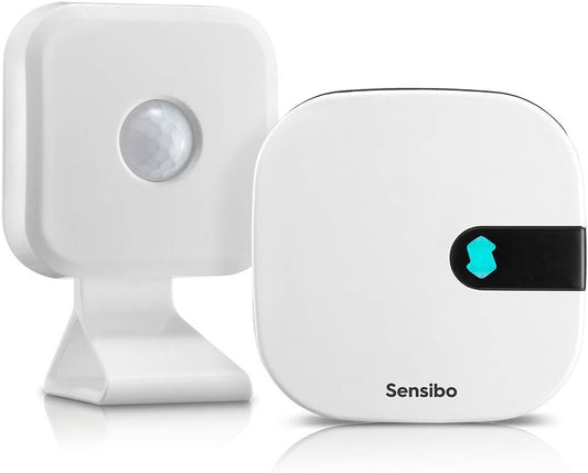 Sensibo Air & Room Sensor Bundle | Smart AC Controller | Wi-Fi & Bluetooth | Energy Saving | Apple HomeKit, Alexa, Google Assistant & Siri Compatible