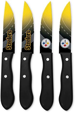 The Sports Vault by Inglasco NFL Chicago Bears Steak Knives
