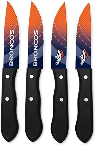 The Sports Vault by Inglasco NFL Chicago Bears Steak Knives