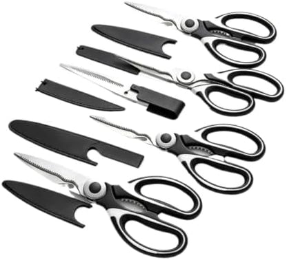 Stainless Steel Kitchen Scissors | For Cutting Fish Meat Chicken Bones Pizza(20pcs)