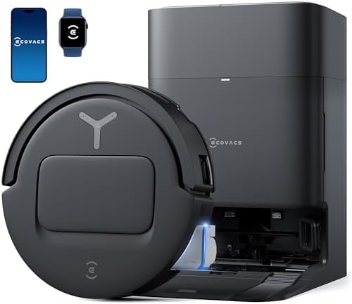 ECOVACS DEEBOT X9 PRO OMNI Robot Vacuum and Mop, BLAST™ 16,600Pa Suction, OZMO ROLLER Instant Self-Washing Mopping, ZeroTangle™ 3.0, Triple Lift System, AI Smart Navigation, Hands-Free OMNI Station