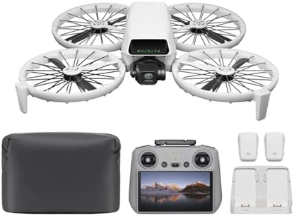 DJI Flip (RC-N3), Drone with 4K UHD Camera for Adults, Under 249 g, 3-Axis Gimbal Stabilization, 44000ft/13km Video Transmission, Palm Takeoff, Auto Return, 31-Min Flight Time, Intelligent Flight