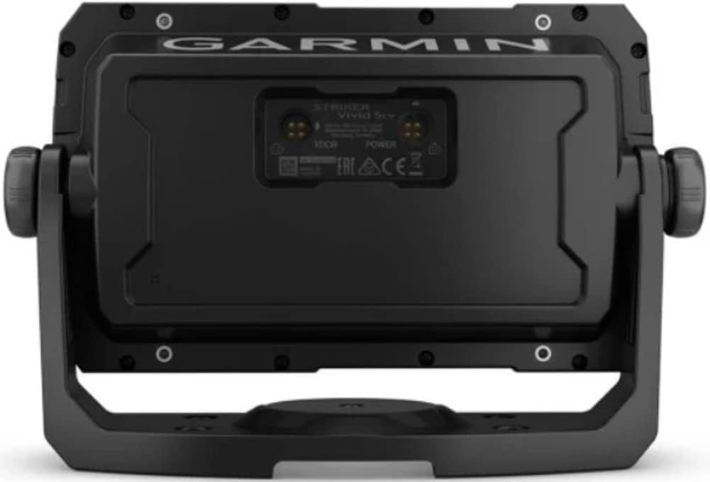 Garmin Striker Vivid 4cv Bundle with Transducer and Protective Cover, 4-inch Color Fishfinder, Vivid Scanning Sonar Color Palettes 010-02550-00