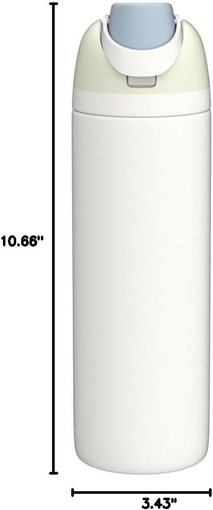 Owala Kids FreeSip Insulated Stainless Steel Water Bottle with Straw, BPA-Free Sports Water Bottle, Great for Travel, 16 oz, Celestial Sphere