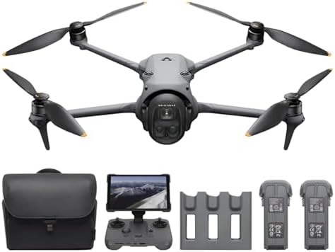 DJI Mavic 4 Pro with DJI RC 2, Flagship Tri-Camera Drone with 100MP 4/3 CMOS Hasselblad Camera, Drone for Professionals, 30km Video Transmission, 51-Min Max Flight Time