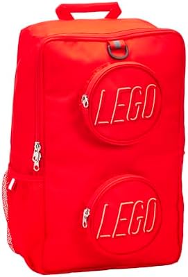 LEGO Lego Brick Backpack-purple Carry-On Luggage, Flame Orange, One Size, Backpack