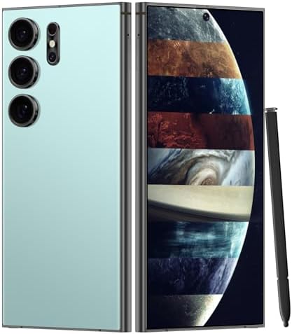 Unlocked Cell Phones Smartphone Unlocked Phones 8+256GB 6.8" HD Screen Dual SIM 108MP+48MP Camera and Built-in Pen (Violet)