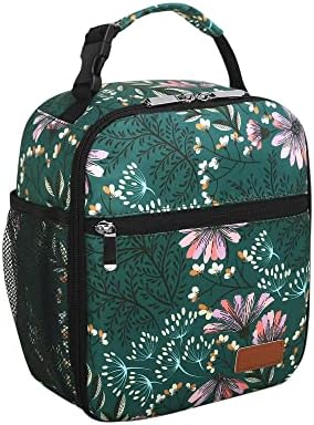 Lunch Box for Men Women Adults Small Lunch Bag for Office Work Picnic - Reusable Portable Lunchbox, Black